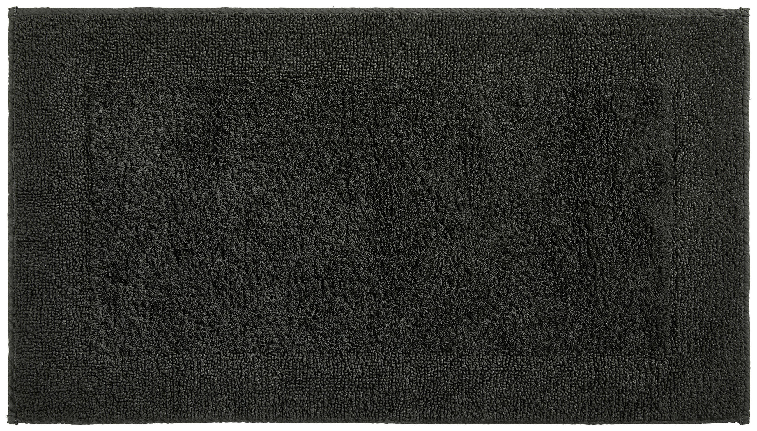 BADEMATTE Anthrazit 60/100 cm  - Anthrazit, Textil (60/100cm) - Dieter Knoll