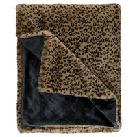 PLAID J!Leonesse 130/170 cm  - Hellbraun/Beige, Trend, Textil (130/170cm) - Joop!