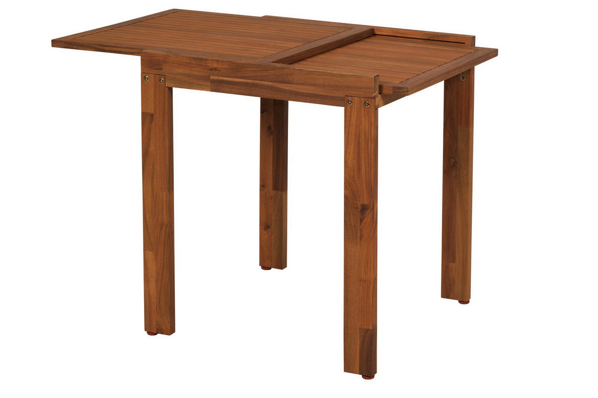 BALKONSET  3-teilig  - Akaziefarben, KONVENTIONELL, Holz - Gardenson