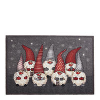 FUßMATTE  40/60 cm  Multicolor  Weihnachten  - Multicolor, Trend, Kunststoff/Textil (40/60cm) - Esposa