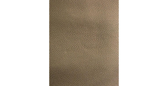 SITZBANK 200/91/70 cm Echtleder Schwarz, Taupe  - Taupe/Schwarz, Design, Leder/Metall (200/91/70cm) - Dieter Knoll