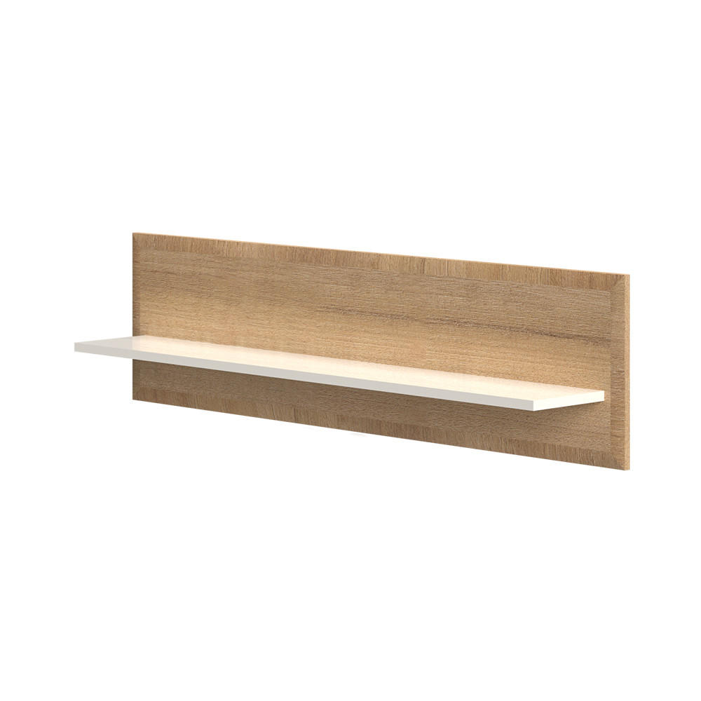 STENSKA POLICA - Design, leseni material (135/35/21cm) - Hom`in