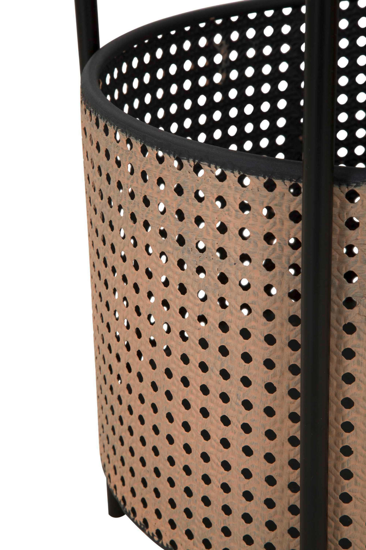 COUCHTISCH Schwarz, Goldfarben  - Goldfarben/Schwarz, Basics, Metall (40/50/40cm)
