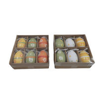 DEKOEI - Gelb/Orange, LIFESTYLE, Kunststoff/Textil (11.5/11.5/4cm)