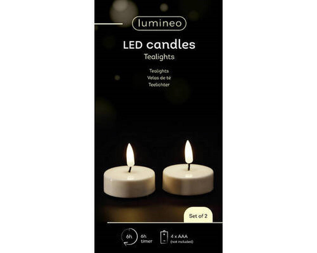 TEELICHT MIT LED 6/5,5 cm  - Basics (6/5,5cm)