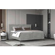 BOXSPRINGBETT 180/200 cm in Grau - Schwarz/Grau, KONVENTIONELL, Textil/Metall (180/200cm) - Esposa