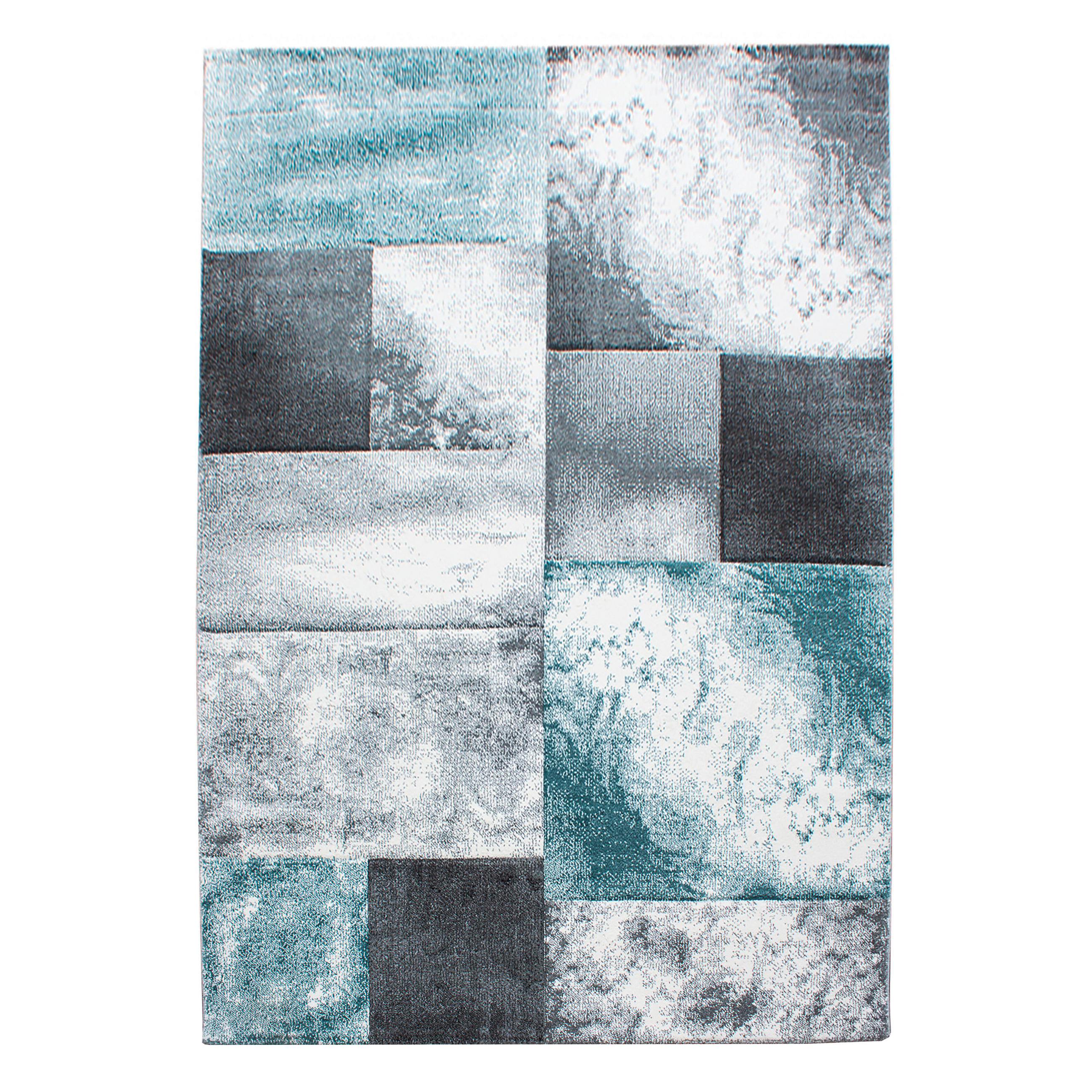 FLATVÄVD MATTA 140/200 cm Hawaii  - blå, Design, textil (140/200cm) - Novel
