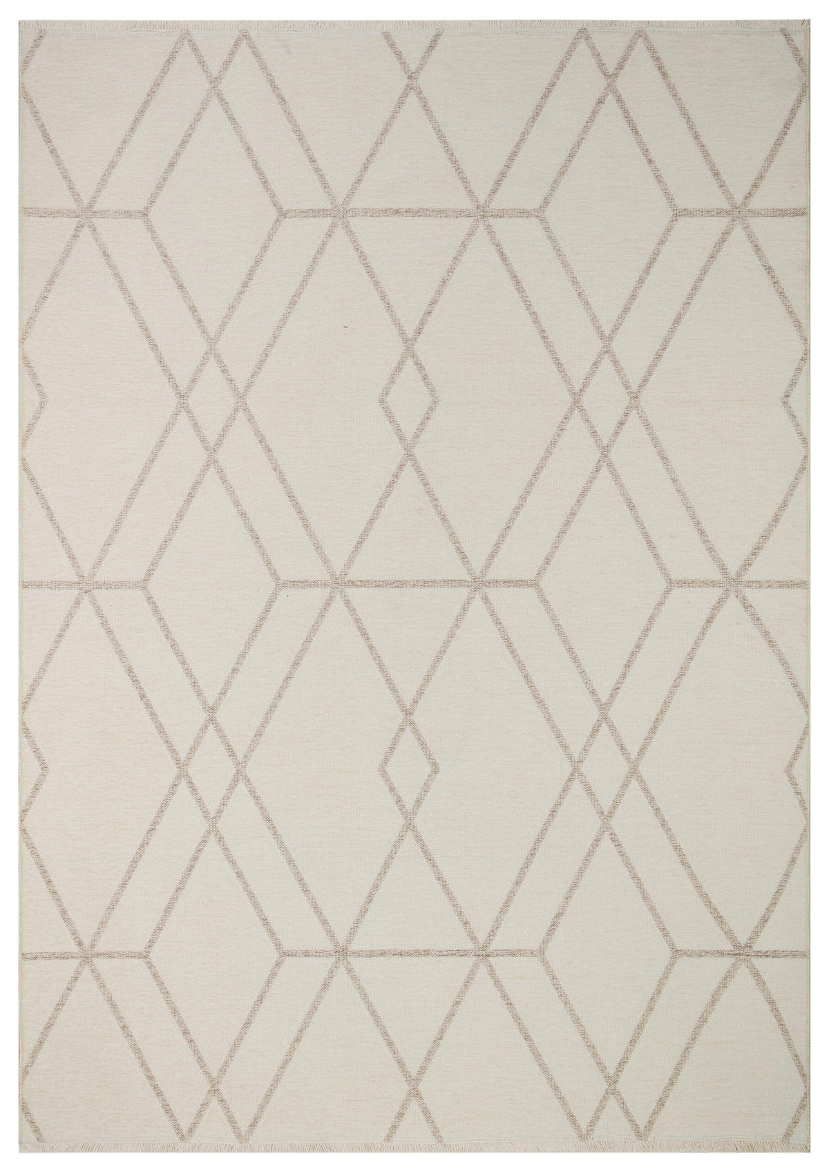FLACHWEBETEPPICH 80/150 cm Olivia Beige  - Beige, LIFESTYLE, Textil (80/150cm) - Novel