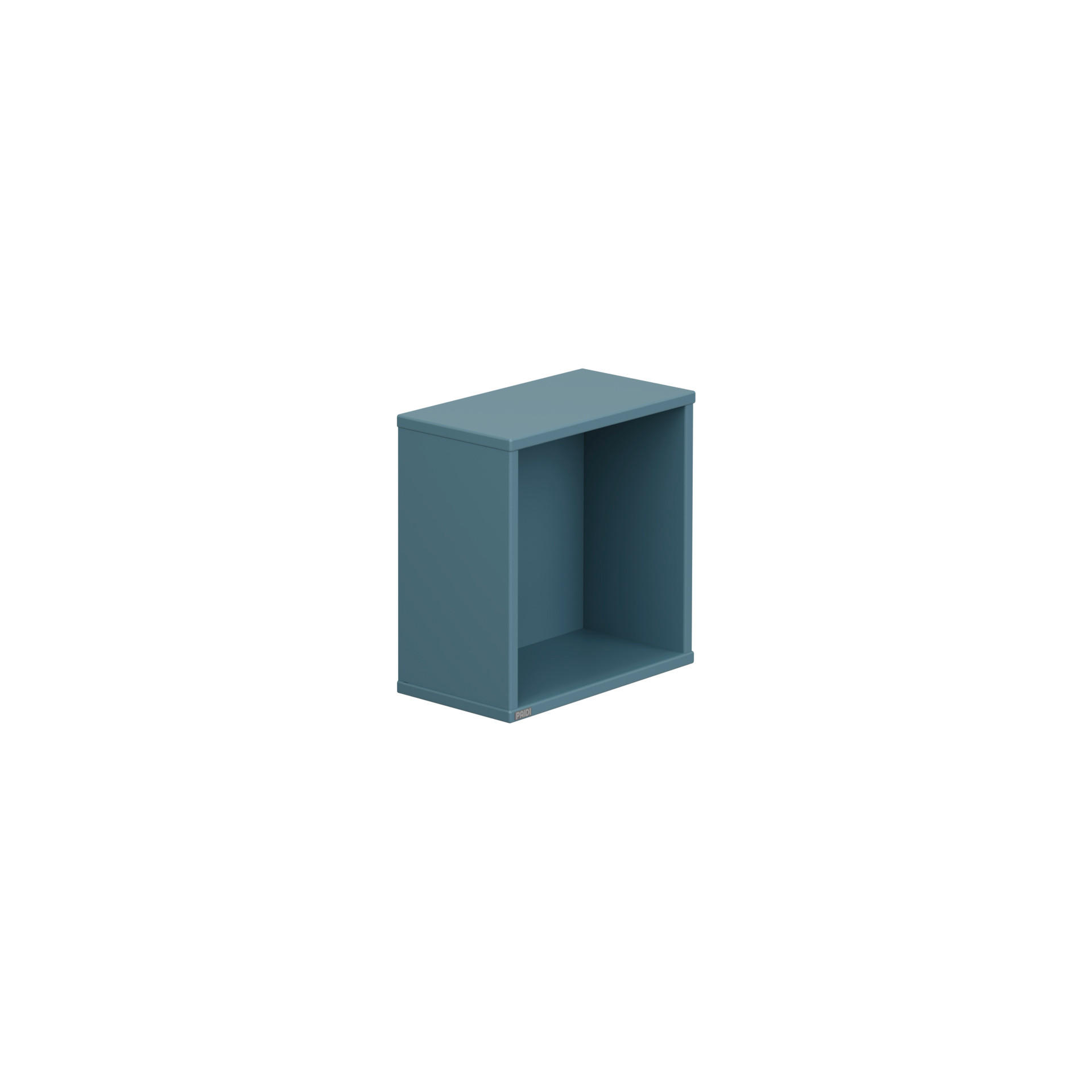 WANDREGAL Blau  - Blau, Design, Holzwerkstoff (35/35/18,7cm) - Paidi
