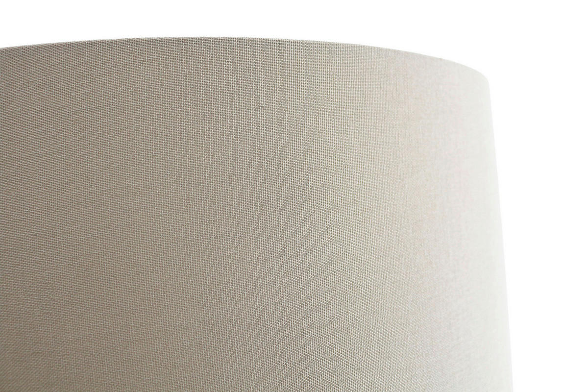 STEHLEUCHTE  30/150/30 cm   - Schwarz/Naturfarben, Design, Holz/Textil (30/150/30cm) - P & B