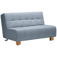 SCHLAFSOFA Juice in Hellblau  - Naturfarben/Hellblau, Design, Holz/Textil (145/92/102cm) - Novel