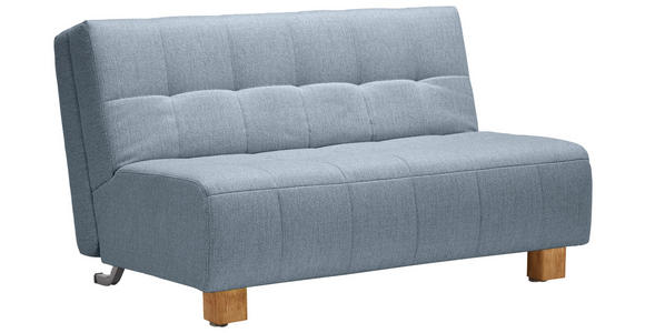 SCHLAFSOFA Juice in Hellblau  - Naturfarben/Hellblau, Design, Holz/Textil (145/92/102cm) - Novel