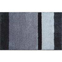 BADTEPPICH Anthrazit 70/120 cm  - Anthrazit, Basics, Kunststoff/Textil (70/120cm) - Grund