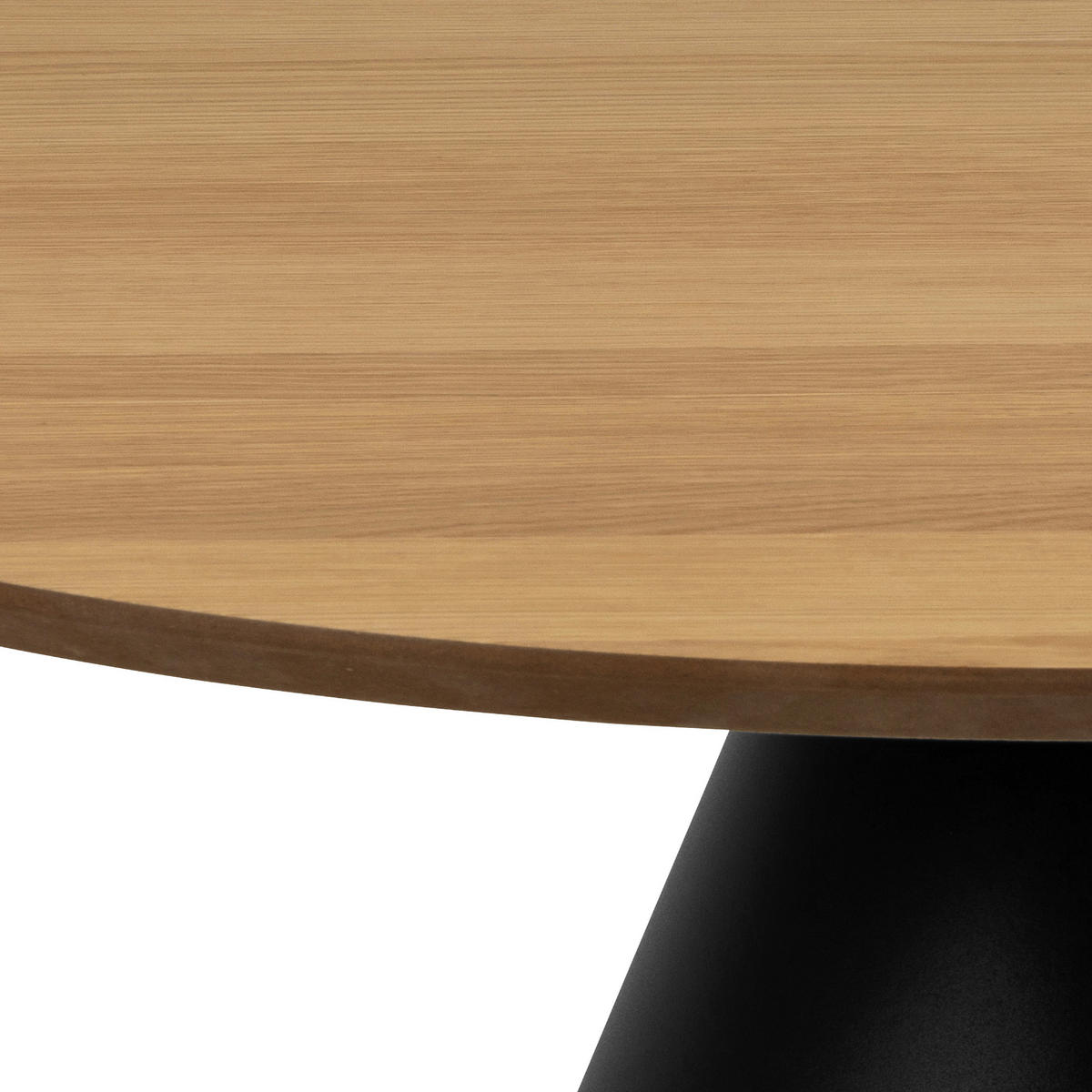 COUCHTISCH in Holz, Metall  - Schwarz/Naturfarben, Design, Holz/Metall (85/40cm) - MID.YOU