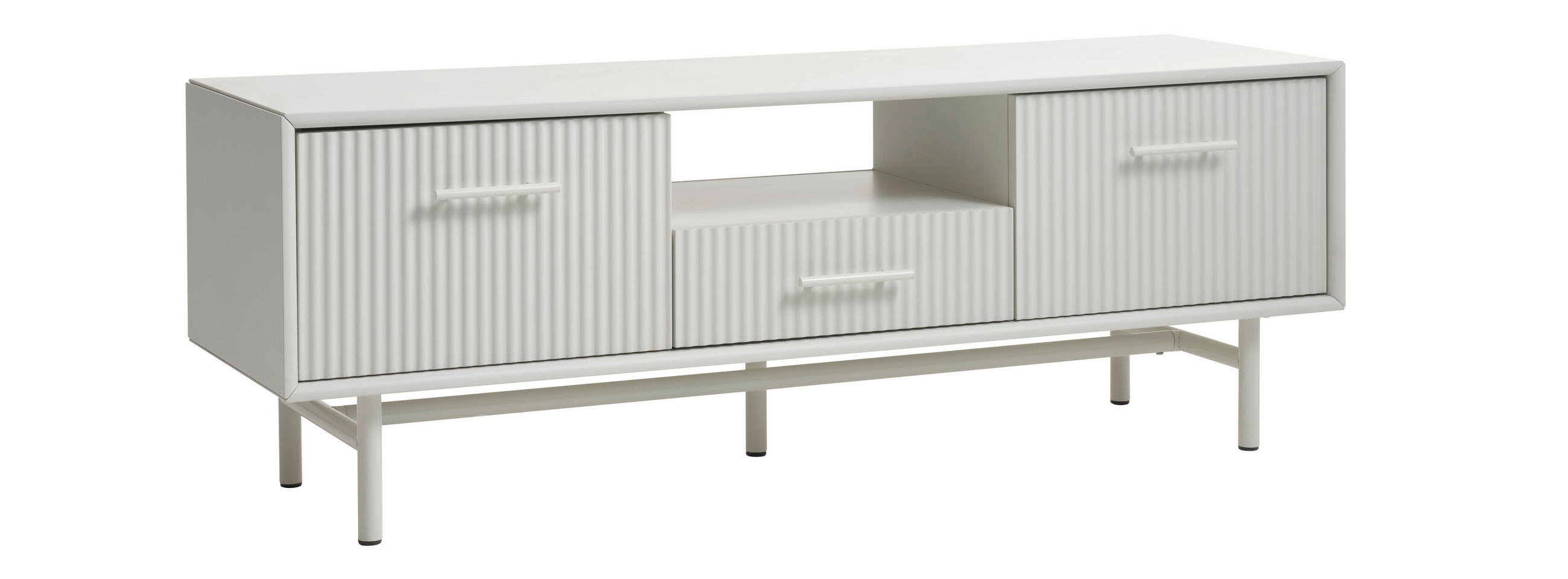 TV-BÄNK greige  140/50/45 cm  - greige, Basics, metall/trämaterial (140/50/45cm) - Niels Andersson
