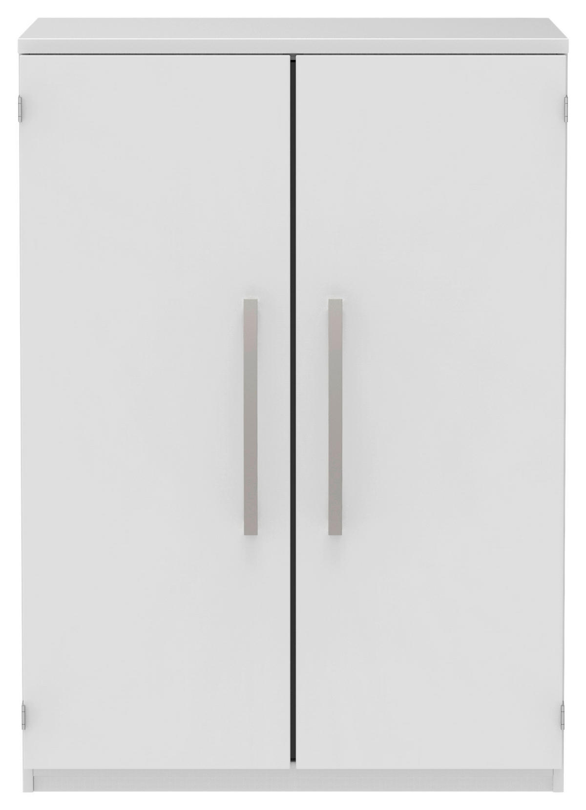 AKTENSCHRANK Weiß  - Weiß, KONVENTIONELL, Holzwerkstoff (80/111,7/43cm) - Moderano
