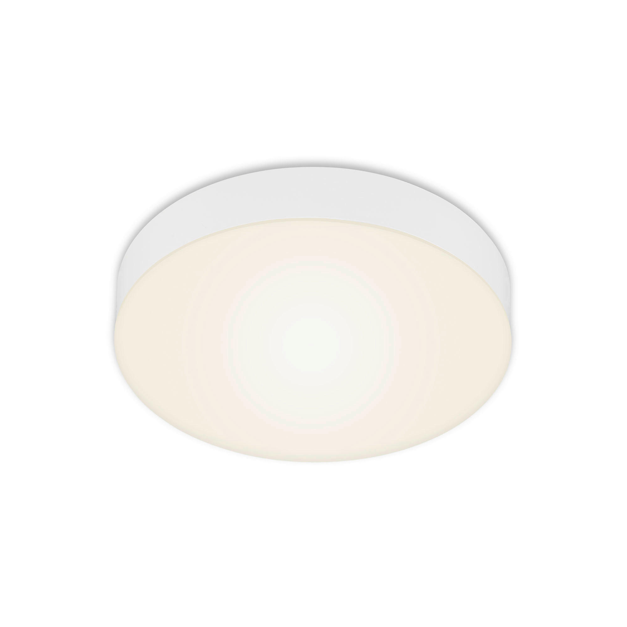 LED PLAFONJERA - bela, Osnovno, metal/plastika (21,2/3,6cm)