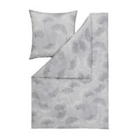 BETTWÄSCHE ISABELLA Interlock-Jersey 155/220 cm  - Platinfarben, Design, Textil (155/220cm) - Estella