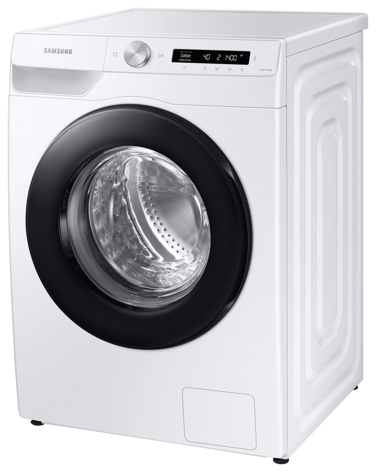 WASCHMASCHINE WW90T504AAWCS2   - Weiß, Basics, Glas/Kunststoff (60/85/55cm) - Samsung