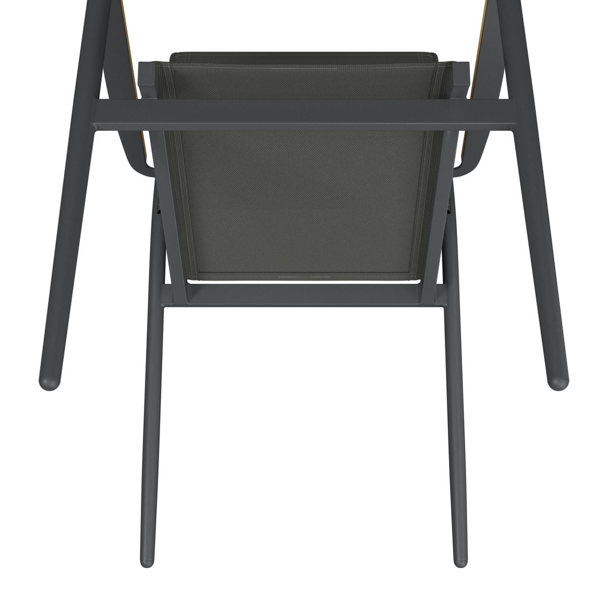 STAPELSESSEL in Metall, Kunststoff, Textil Anthrazit, Naturfarben, Dunkelgrau  - Dunkelgrau/Anthrazit, MODERN, Kunststoff/Textil (57/89/58cm) - Ambia Garden