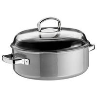SCHMORTOPF FUSIONTEC 5,9 l  - Grau, Design, Glas/Metall (28cm) - WMF