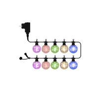 LICHTERKETTE 1000 cm  - Multicolor, KONVENTIONELL, Kunststoff (1000cm)