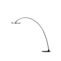 LED STOJACÍ LAMPA, 203/50/205,5 cm - černá/čiré, Trend, kov/plast (203/50/205,5cm) - Dieter Knoll