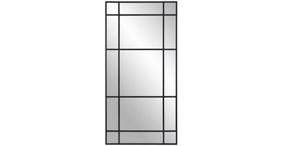 WANDSPIEGEL 100/200/3 cm    in rechteckig  - Schwarz, Trend, Glas/Holzwerkstoff (100/200/3cm) - Landscape