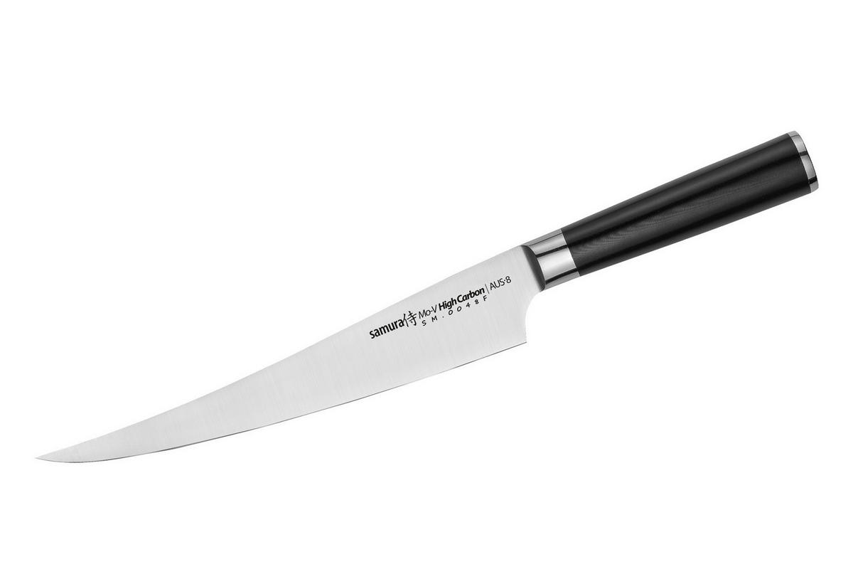 NOŽ ZA FILETIRANJE  Samura MO-V 37/4/2.5 cm            - crna, Osnovno, plastika (37/4/2.5cm) - Samura