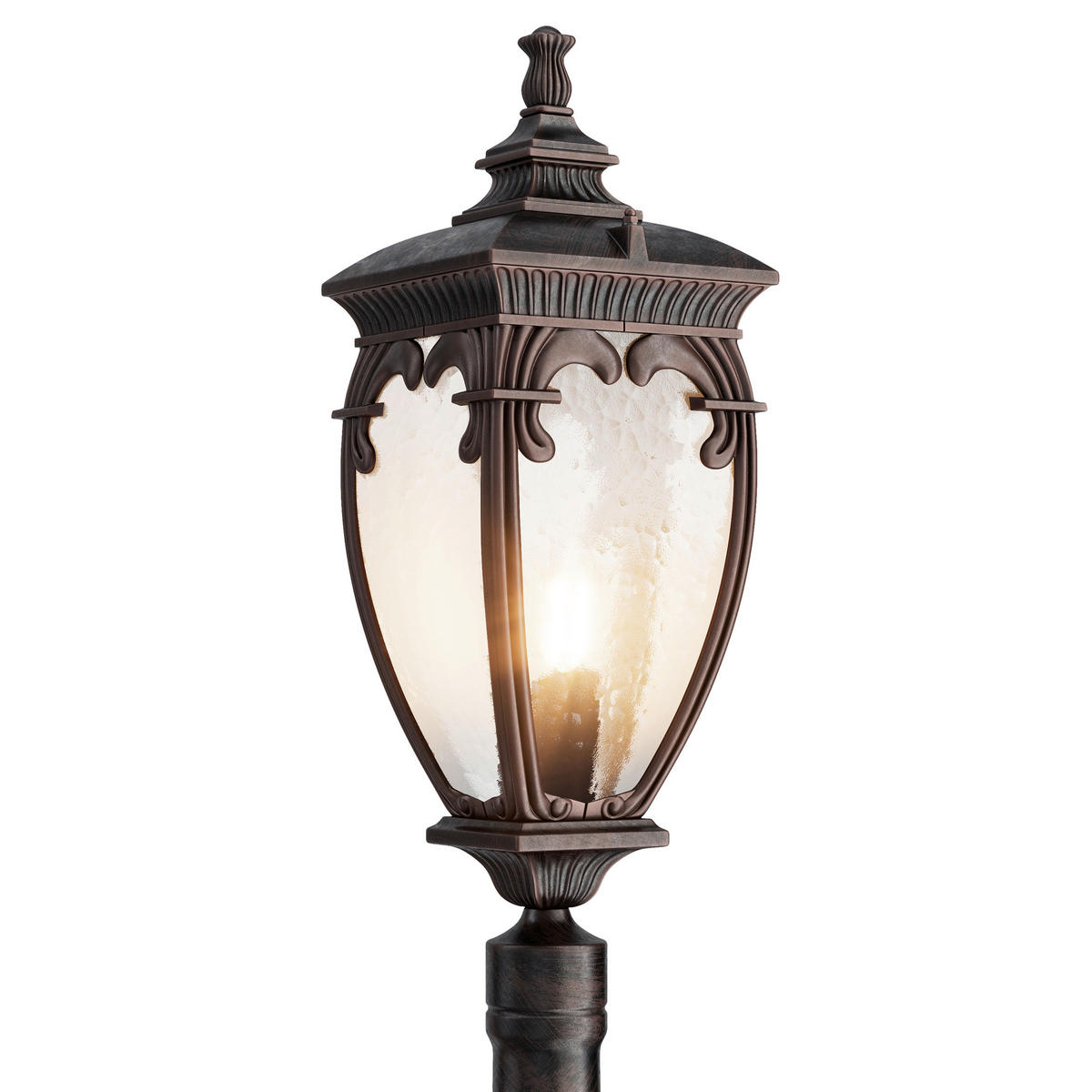 WEGELEUCHTE - Bronzefarben, Trend, Glas/Metall (113/113/15cm) - MAYTONI