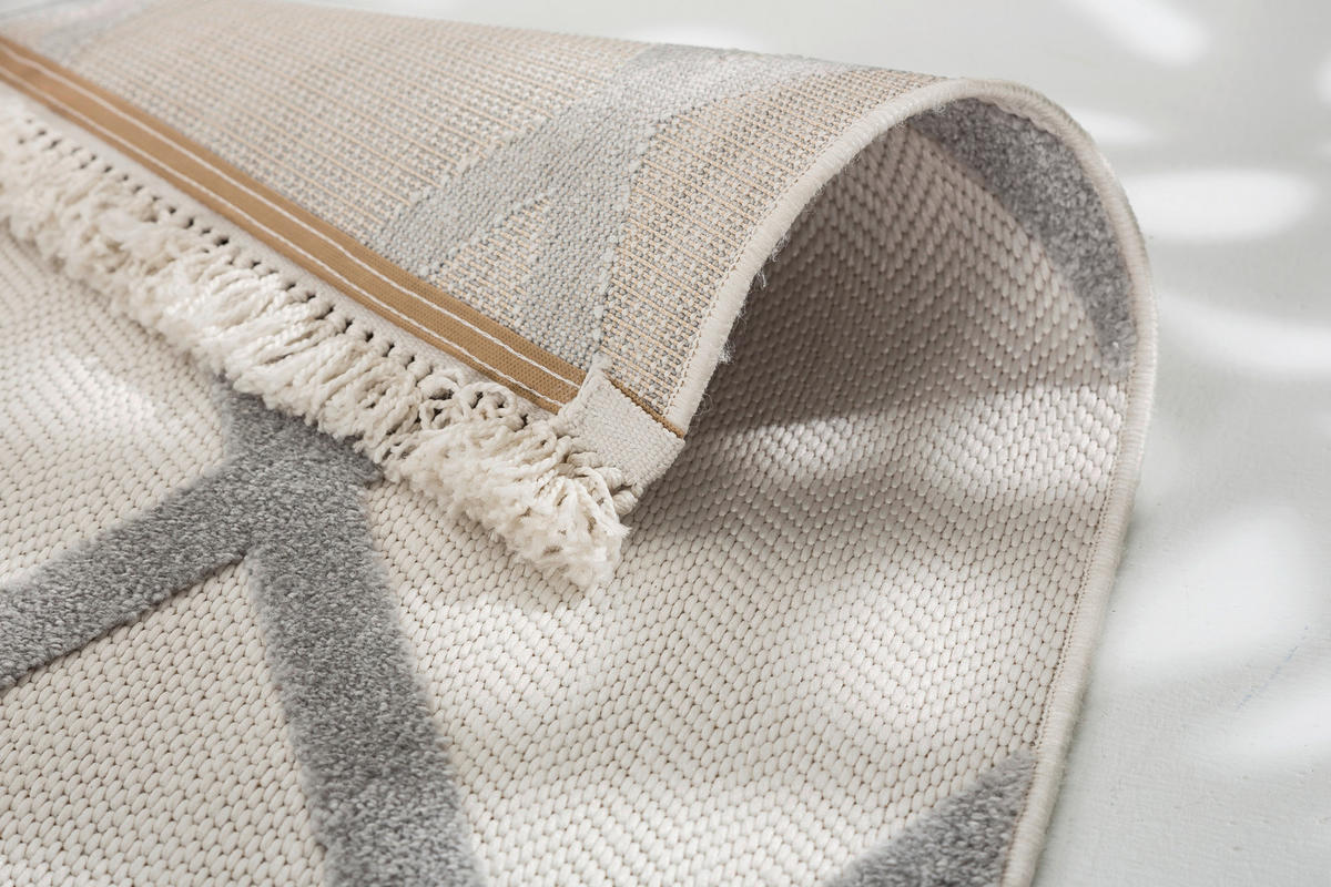 WEBTEPPICH 80/150 cm Summer Grau  - Grau, Basics, Kunststoff/Textil (80/150cm) - Schöner Wohnen