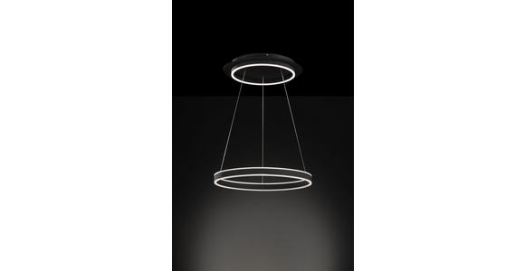 LED-HÄNGELEUCHTE 60/150 cm - Anthrazit, Design, Kunststoff/Metall (60/150cm) - Ambiente