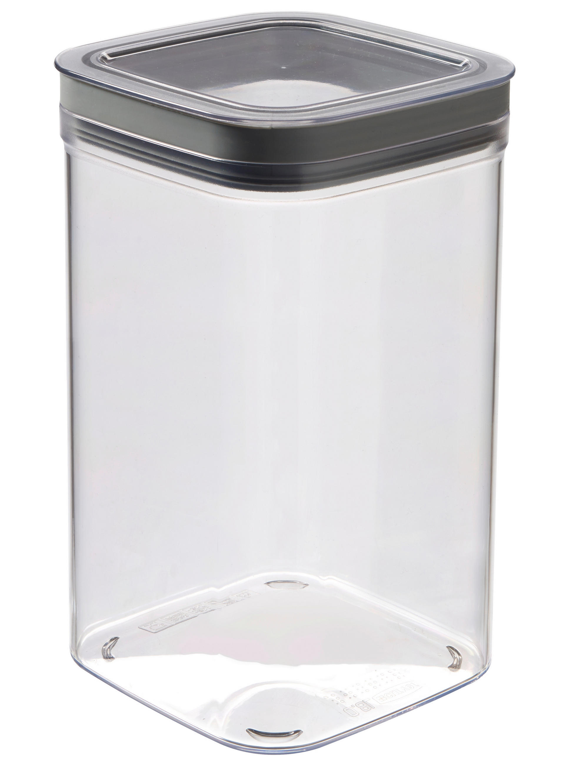 ÉTELTÁROLÓ DOBOZ  0,5 l  - áttetsző/kék, Basics, műanyag (118/197/118cm)
