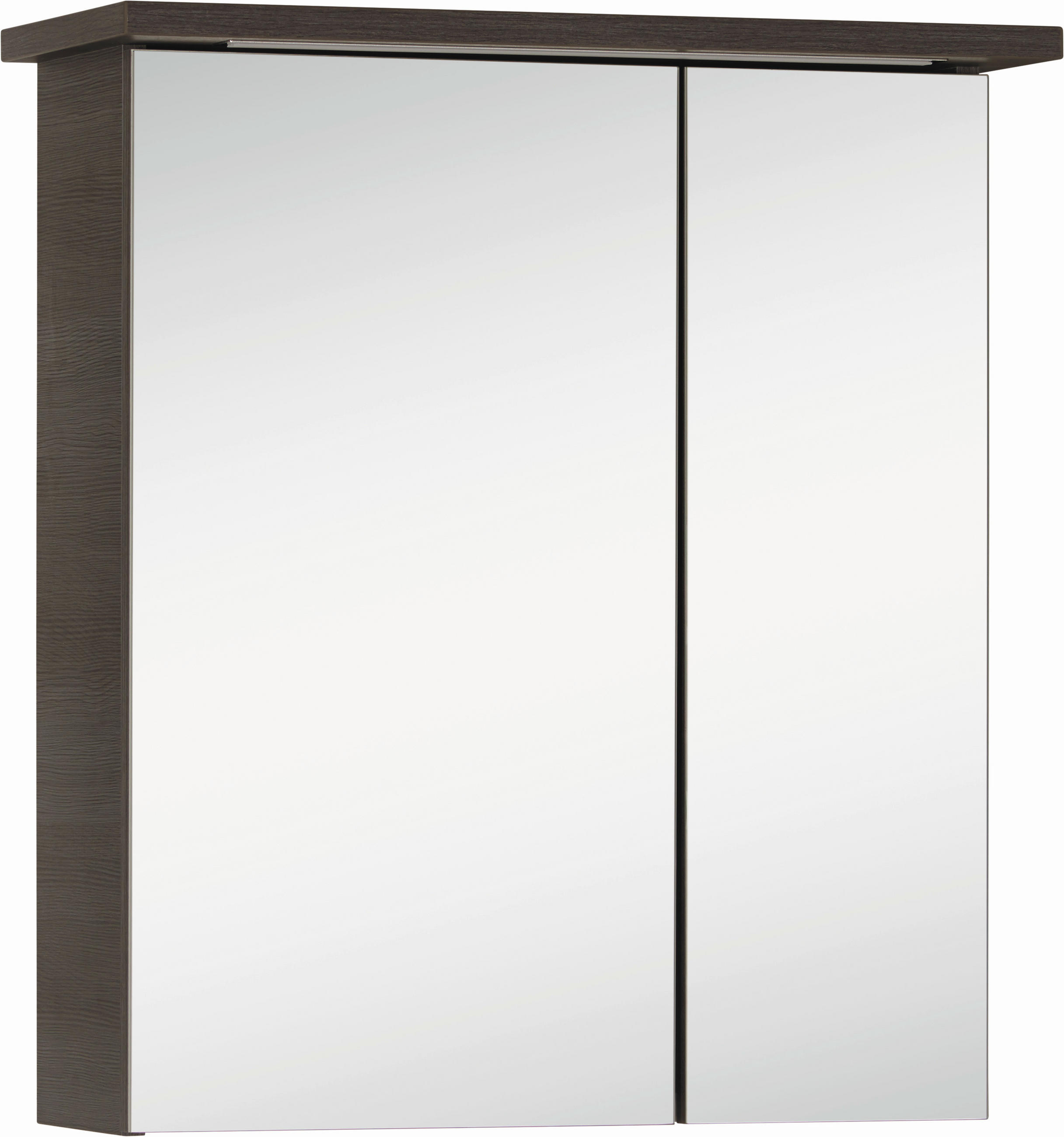 SPIEGELSCHRANK 60/72/20 cm  - Graphitfarben, Design, Glas/Holzwerkstoff (60/72/20cm) - Xora