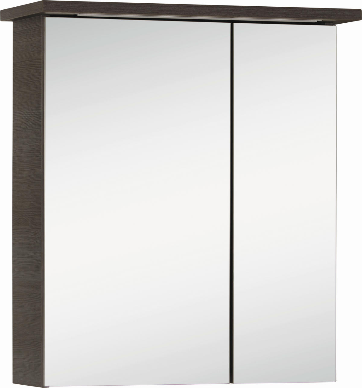 SPIEGELSCHRANK 60/72/20 cm  - Graphitfarben, Design, Glas/Holzwerkstoff (60/72/20cm) - Xora