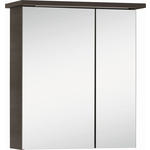 SPIEGELSCHRANK 60/72/20 cm  - Graphitfarben, Design, Glas/Holzwerkstoff (60/72/20cm) - Xora