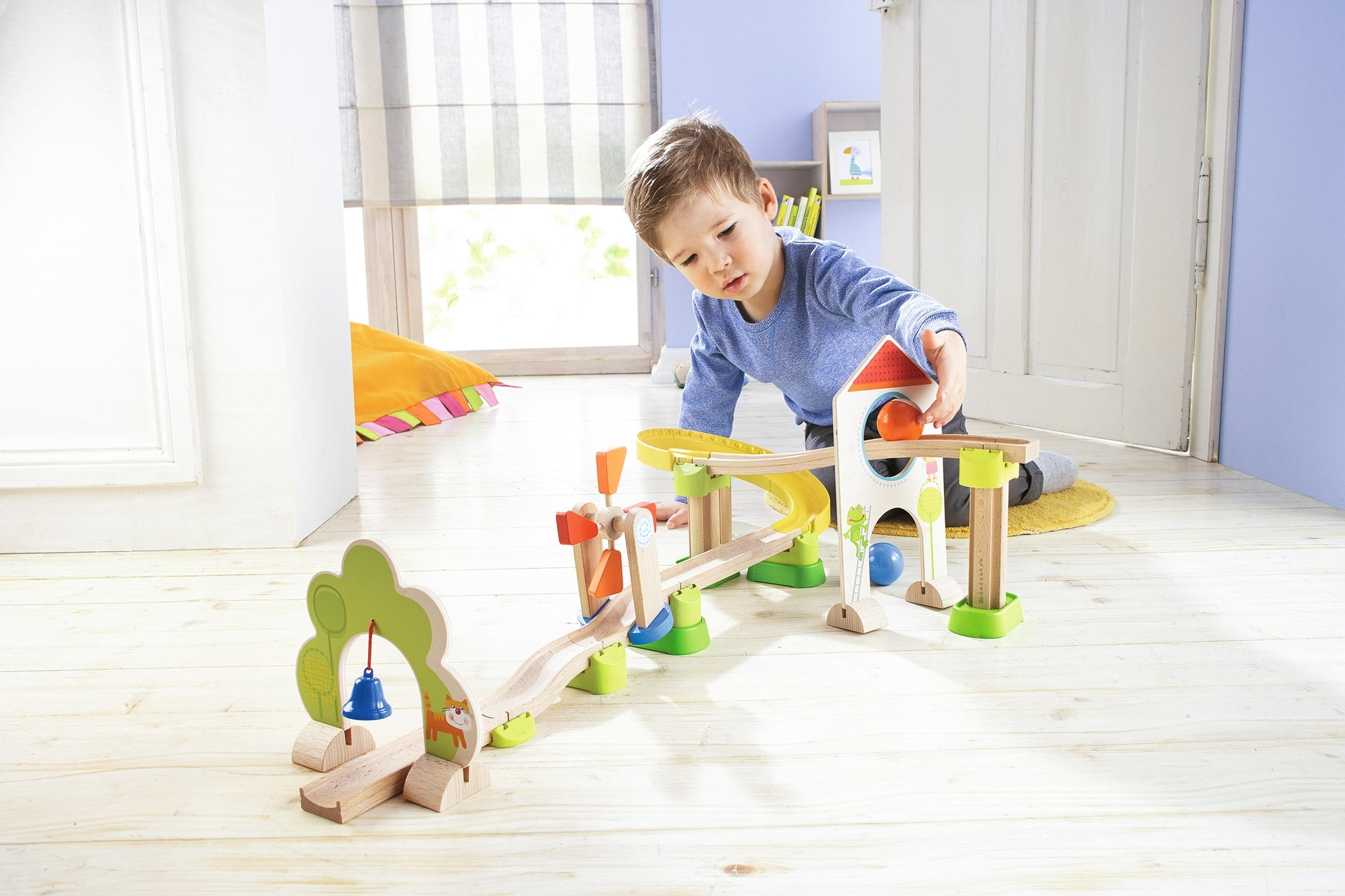 KUGELBAHN - Multicolor, Basics, Holz/Kunststoff - Haba