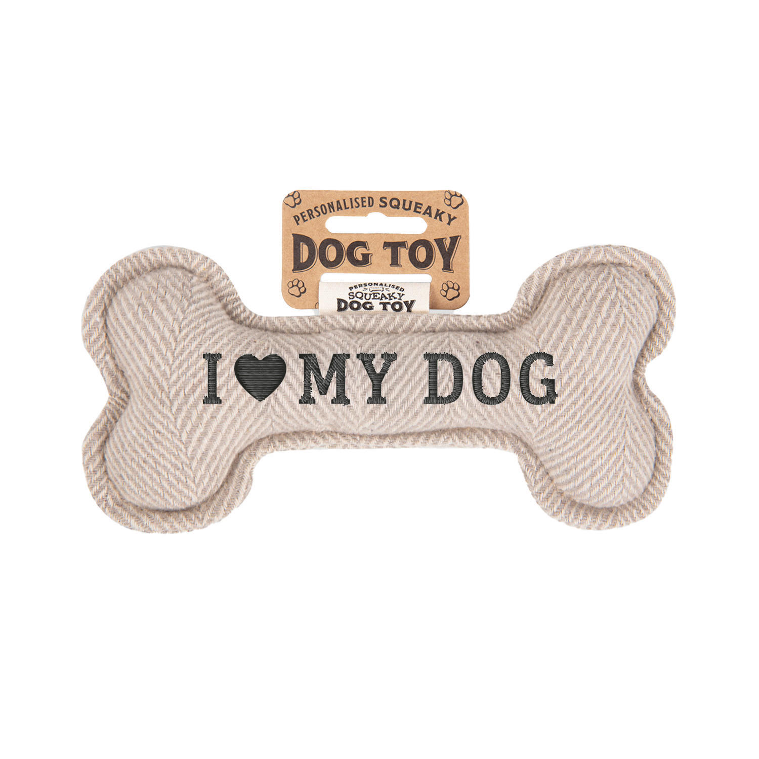 HUNDESPIELZEUG - Creme, Trend, Textil (20/4/10cm)