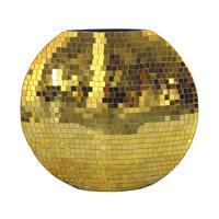 VASE 35 cm  - Goldfarben, Design, Metall (40/10/35cm) - Livetastic