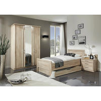 EINZELZIMMER Braun, Eichefarben  - Eichefarben/Braun, Konventionell, Glas/Holzwerkstoff (90/200cm) - Venda