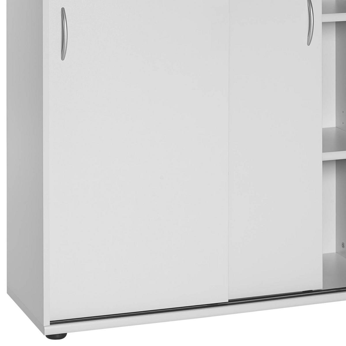 AKTENSCHRANK 100/152,8/39,5 cm  - Hellgrau, Basics, Holzwerkstoff (100/152,8/39,5cm) - MID.YOU