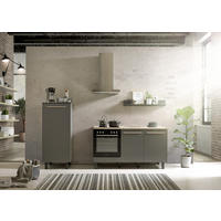 KUCHYŇSKÁ LINKA BILBERRY 160 - Sonoma dub/antracitová, Design, kompozitní dřevo (160cm) - Carryhome