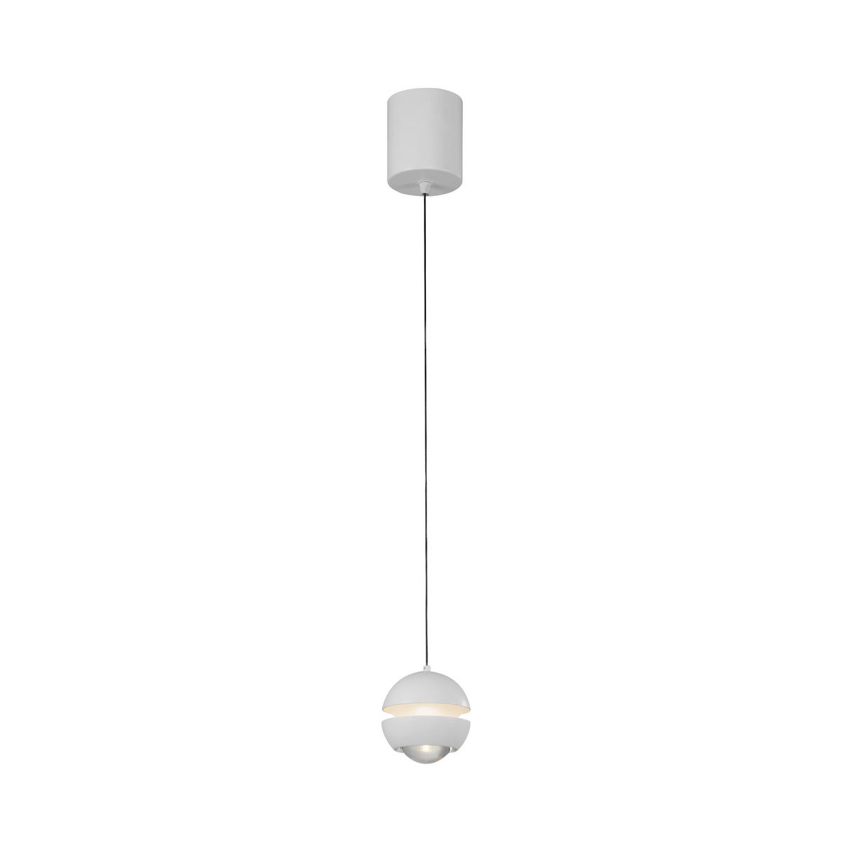 LED-PENDELLEUCHTE 10/10/220 cm  - Weiß, Design, Kunststoff/Metall (10/10/220cm) - Schöner Wohnen
