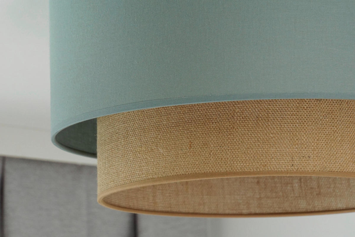 DECKENLEUCHTE Boho 45/22 cm   - Multicolor, Natur, Textil (45/22cm)