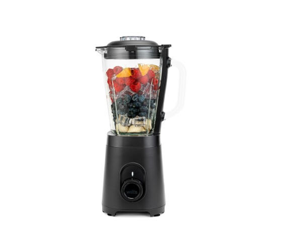 BLENDER  - svart, Klassisk, metall/glas - Wilfa