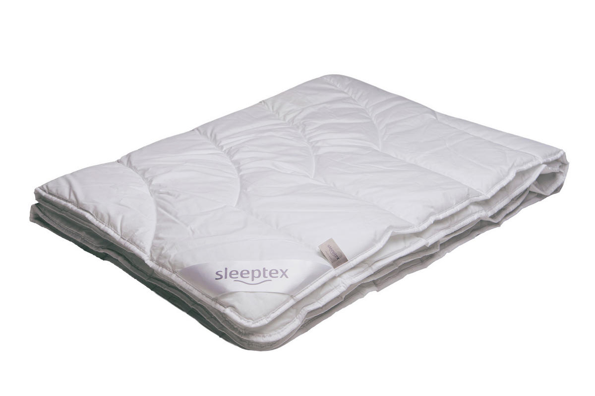 POSTEĽNÁ SADA, 140/200 cm - biela, Basics, textil (140/200cm) - Sleeptex