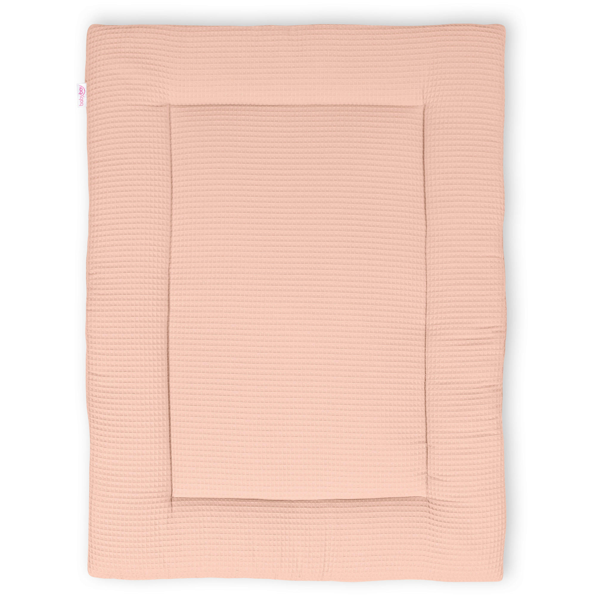 Babybay Krabbeldecke Aprikose 100x75 cm