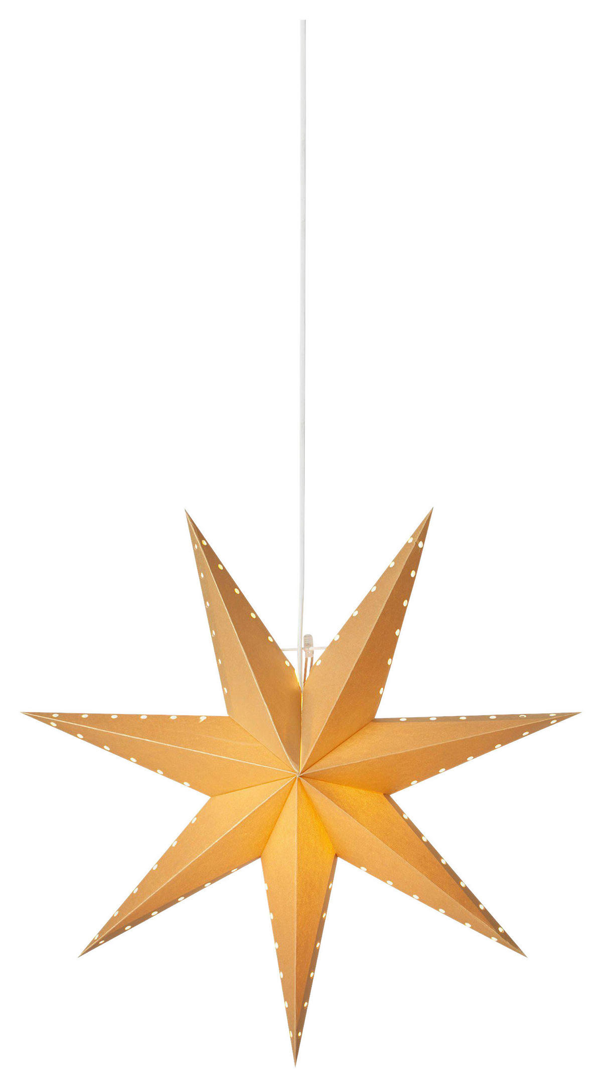 DEKOSTERN - Goldfarben, Basics, Papier (45/45/16cm) - Markslöjd