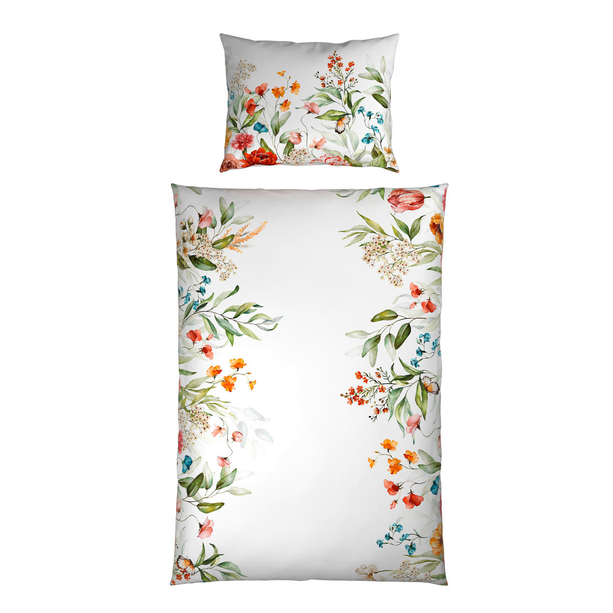 POSTELJINA SA DVA LICA 140/200 cm saten bela  - bela, Osnovno, tekstil (140/200cm) - Esposa