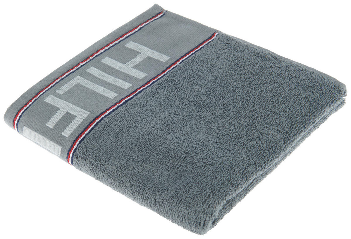 HANDTUCH Degree Grau  - Grau, Basics, Textil (50/100cm) - Tommy Hilfiger